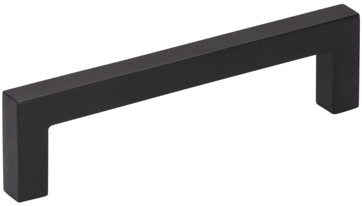 Elements 625-96MB-25 25-Pack of the 96 mm Center-to-Center Matte Black Square Stanton Cabinet Bar Pull
