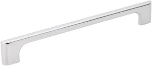 Jeffrey Alexander 286-192PC 192 mm Center-to-Center Polished Chrome Asymmetrical Leyton Cabinet Pull