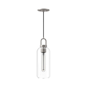Alora PD401505AGCL SOJI 5" PD AGED BRASS CLEAR GLASS CORD 72 1X60W E26