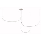 Kuzco MP89390-BN TALIS 90" MP BRUSHED NICKEL  78W LED 90 3000K DC LED