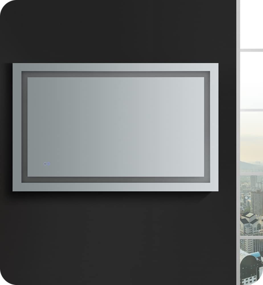 Fresca FMR024830 Fresca Santo 48" Wide x 30" Tall Bathroom Mirror w/ LED Lighting and Defogger
