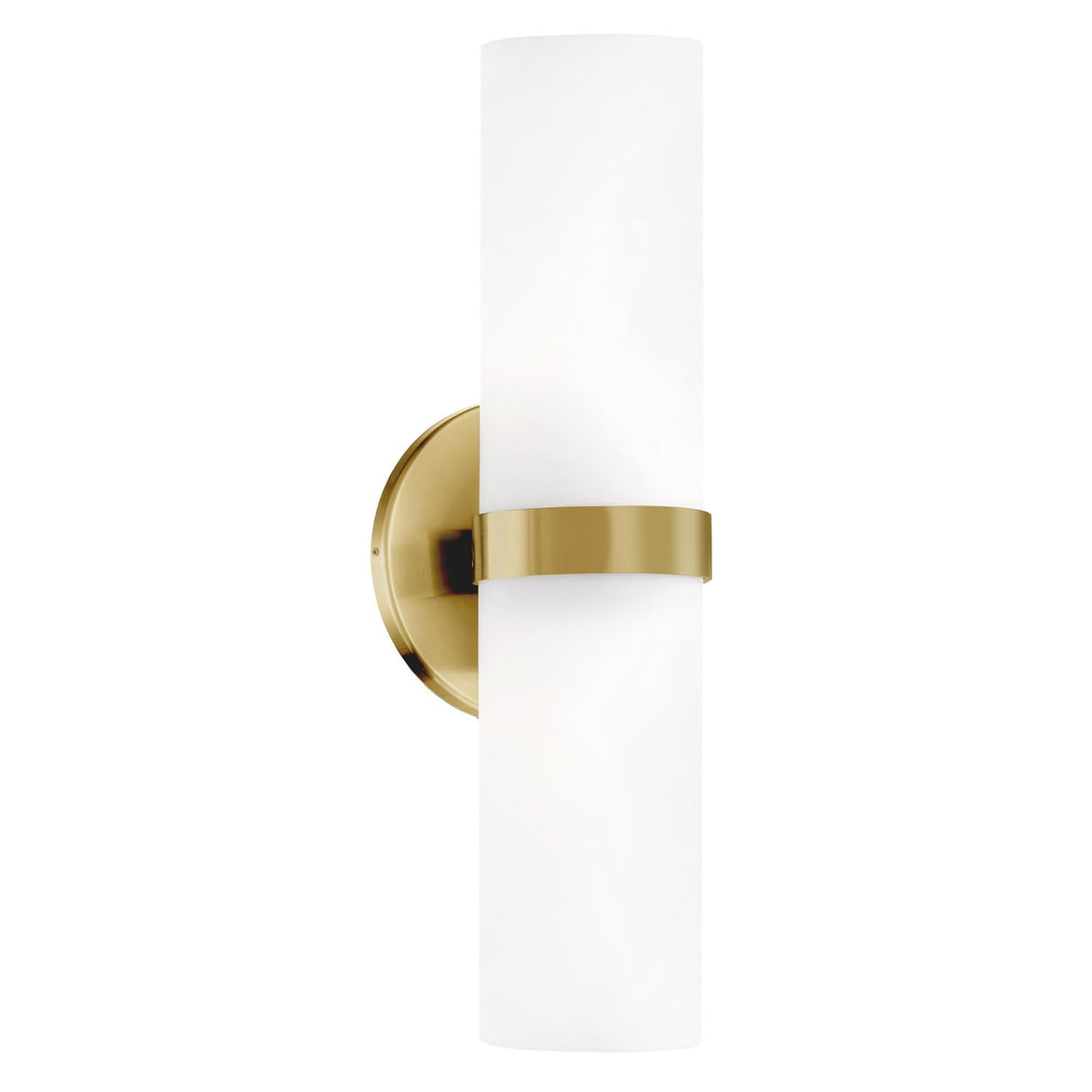 Kuzco WS9815-BG MILANO 15" WS Brushed Gold 120V ELV LED 3000K 90CRI 17W