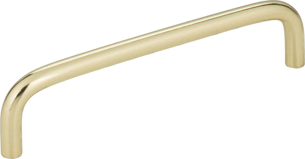 Elements S271-128PB 128 mm Center-to-Center Polished Brass Torino Cabinet Wire Pull
