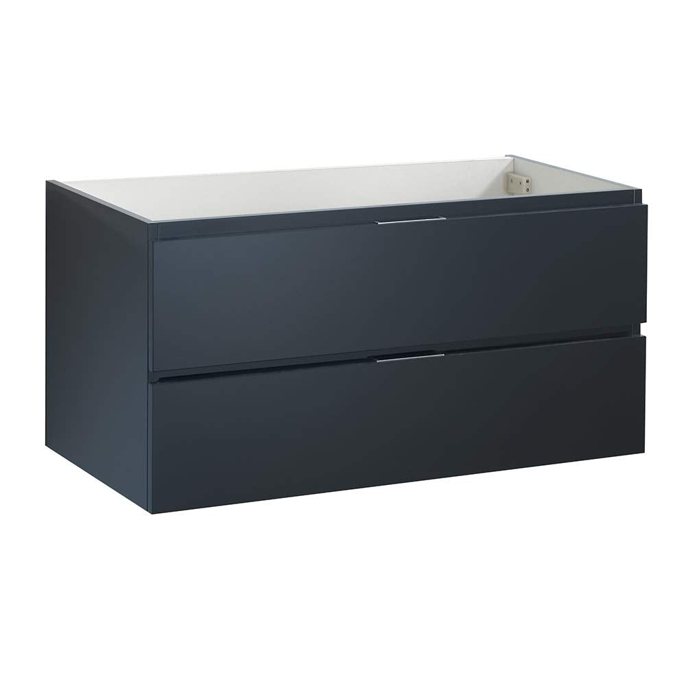Fresca FCB8342GG Fresca Valencia 40" Dark Slate Gray Wall Hung Modern Bathroom Cabinet