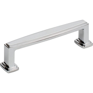 Jeffrey Alexander 171-96PC 96 mm Center-to-Center Polished Chrome Richard Cabinet Pull