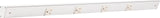 Task Lighting APT30-4W-P-WT 30" APT Series Slim Angle Power Strip, White Finish, White Receptacles