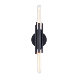 Alora WV335811MB TORRES 11" WV MATTE BLACK  2 X 60W E26