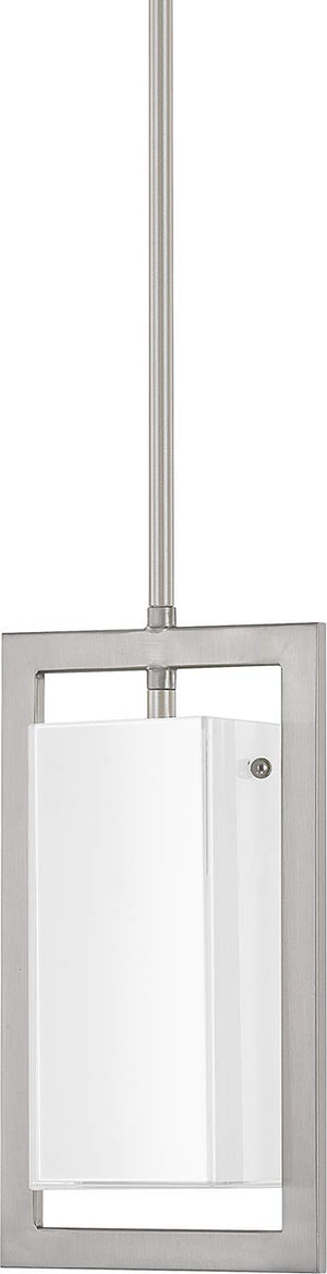 Capital Lighting 4751BN-153 Tahoe 1 Light Pendant Brushed Nickel