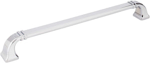 Jeffrey Alexander 165-12PC 12" Center-to-Center Polished Chrome Ella Appliance Handle