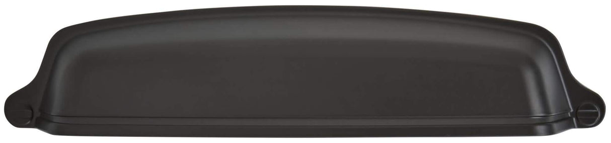 Amerock Cabinet Cup Pull Oil Rubbed Bronze 5-1/16 inch (128 mm) Center-to-Center Stature 1 Pack Drawer Pull Drawer Handle Cabinet Hardware