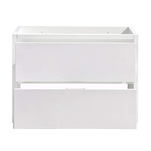 Fresca FCB8442WH Fresca Valencia 40" Glossy White Free Standing Modern Bathroom Cabinet