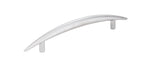 Elements 409223 128 mm Center-to-Center Matte Silver Arched Verona Cabinet Pull