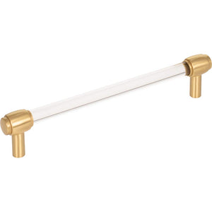 Jeffrey Alexander 775-160BG 160 mm Center-to-Center Brushed Gold Carmen Cabinet Bar Pull