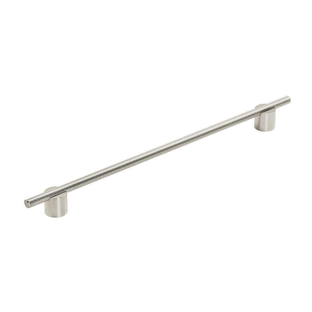 Amerock Cabinet Pull Polished Nickel 12-5/8 inch (320 mm) Center to Center Transcendent 1 Pack Drawer Pull Drawer Handle Cabinet Hardware