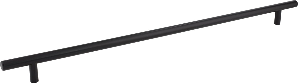 Elements 558SSMB 480 mm Center-to-Center Hollow Matte Black Stainless Steel Naples Cabinet Bar Pull