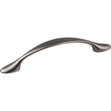 Elements 80814-BNBDL 96 mm Center-to-Center Brushed Pewter Arched Somerset Cabinet Pull