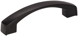 Jeffrey Alexander 549-96MB 96 mm Center-to-Center Matte Black Merrick Cabinet Pull