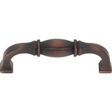 Jeffrey Alexander 278-96DBAC 96 mm Center-to-Center Brushed Oil Rubbed Bronze Audrey Cabinet Pull