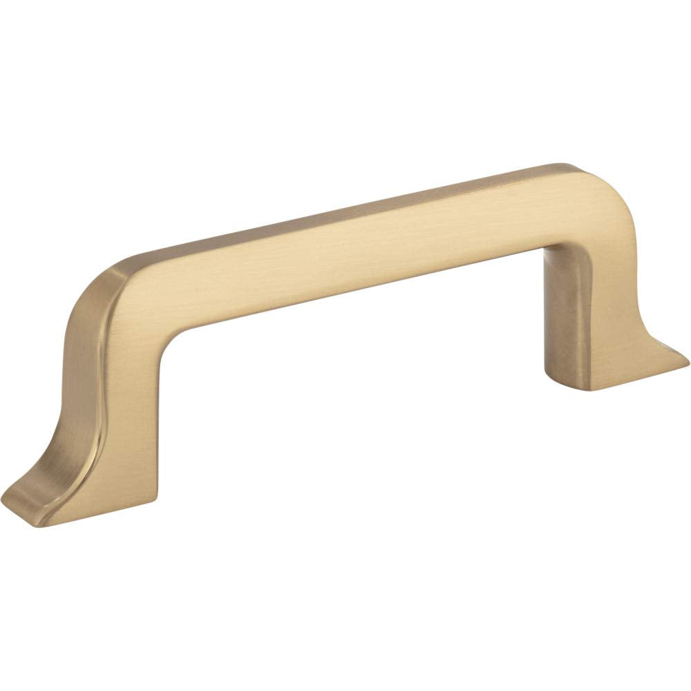 Jeffrey Alexander 839-3SBZ 3" Center-to-Center Satin Bronze Callie Cabinet Pull