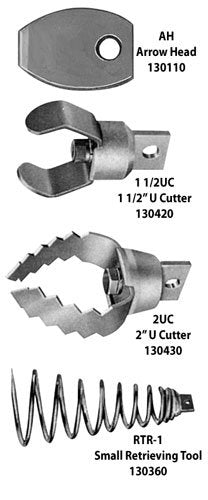 General Wire EJCS Four Piece Cutter Set for 1/2" Cables (includes: AH, 1-1/2UC, 2UC, RTR-1)