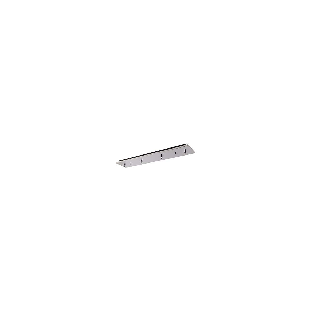 Kuzco CNP04AC-CH 4 Head Canopy SSL/SVT Wire CHROME