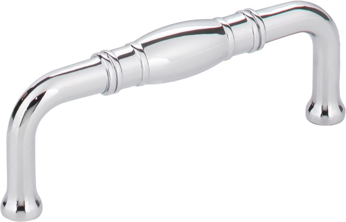 Jeffrey Alexander Z290-3-PC 3" Center-to-Center Polished Chrome Durham Cabinet Pull