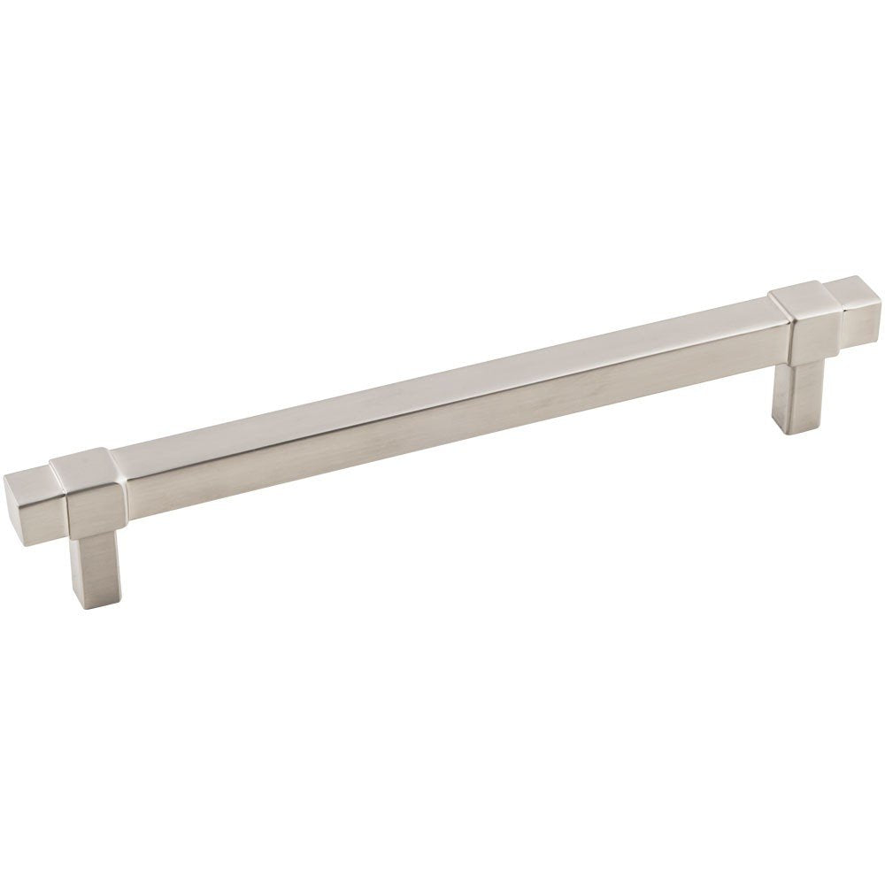 Jeffrey Alexander 293-160SN 160 mm Center-to-Center Satin Nickel Square Zane Cabinet Pull