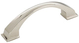 Jeffrey Alexander 944-96NI 96 mm Center-to-Center Polished Nickel Arched Roman Cabinet Pull