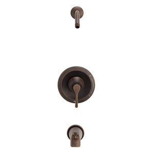Gerber D510022LSBRTC Antioch Tub & Shower Trim Kit, Without Showerhead - Tumbled Bronze