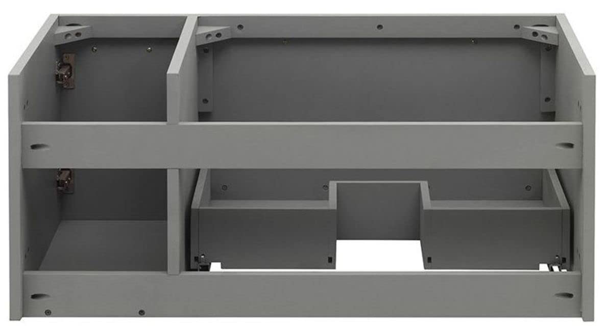 Fresca FCB6136WH-UNS-L Fresca Lucera 36" White Wall Hung Undermount Sink Modern Bathroom Cabinet - Left Version