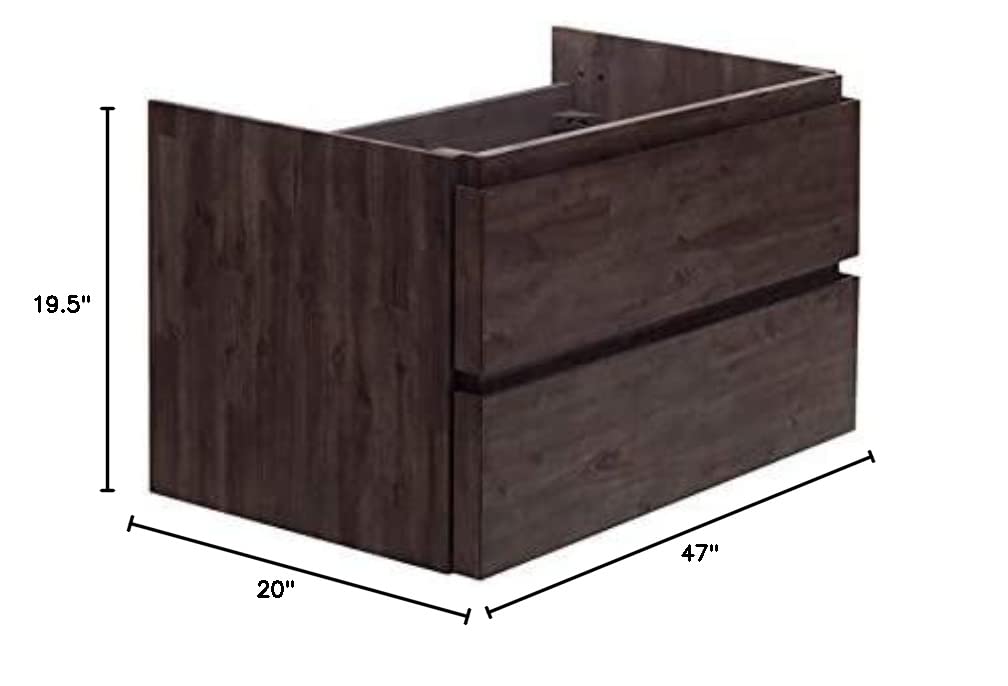 Fresca FCB31-122412ACA Fresca Formosa 47" Wall Hung Modern Bathroom Cabinet