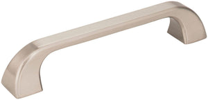 Jeffrey Alexander 972-128SN 128 mm Center-to-Center Satin Nickel Square Marlo Cabinet Pull