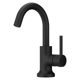 Tenet Single Control 4" Centerset Bathroom Faucet in Matte Black