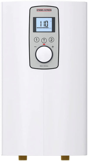 Stiebel Eltron 200058 Model DHC-E 8/10-2 Trend Point-of-Use Electric Tankless Water Heater, Direct Coil Heating System, Switchable kW Power Output, Backlit Display, Adjustable Temperature