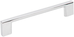 Jeffrey Alexander 635-128PC 128 mm Center-to-Center Polished Chrome Square Sutton Cabinet Bar Pull