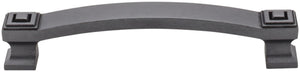 Jeffrey Alexander 585-128DP 128 mm Center-to-Center Distressed Pewter Square Delmar Cabinet Pull