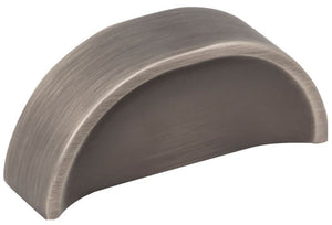 Jeffrey Alexander 484-32BNBDL 32 mm Center-to-Center Brushed Pewter Elara Cabinet Pinch Pull