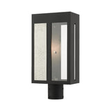 Livex Lighting 27416-04 Lafayette 1 Light 17 inch Black Outdoor Post Top Lantern