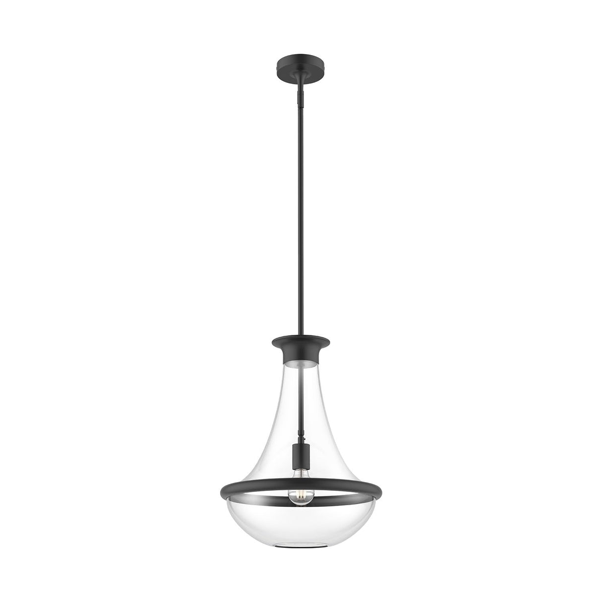 Alora PD464014MB MARCEL 10" PENDANT MATTE BLACK E26 60W