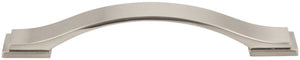 Jeffrey Alexander 80152-128SN 128 mm Center-to-Center Satin Nickel Strap Mirada Cabinet Pull