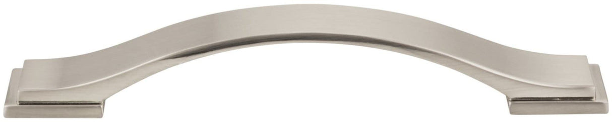 Jeffrey Alexander 80152-128ABSB 128 mm Center-to-Center Antique Brushed Satin Brass Strap Mirada Cabinet Pull