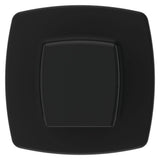 Squared Non-Diverting Tub Spout in Matte Black