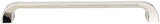 Jeffrey Alexander 972-12SN 12" Center-to-Center Satin Nickel Square Marlo Appliance Handle