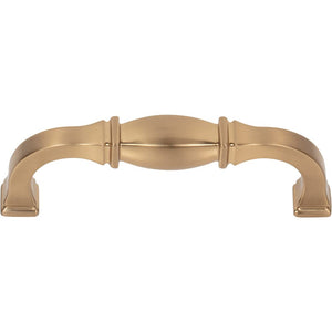 Jeffrey Alexander 278-96SBZ 96 mm Center-to-Center Satin Bronze Audrey Cabinet Pull