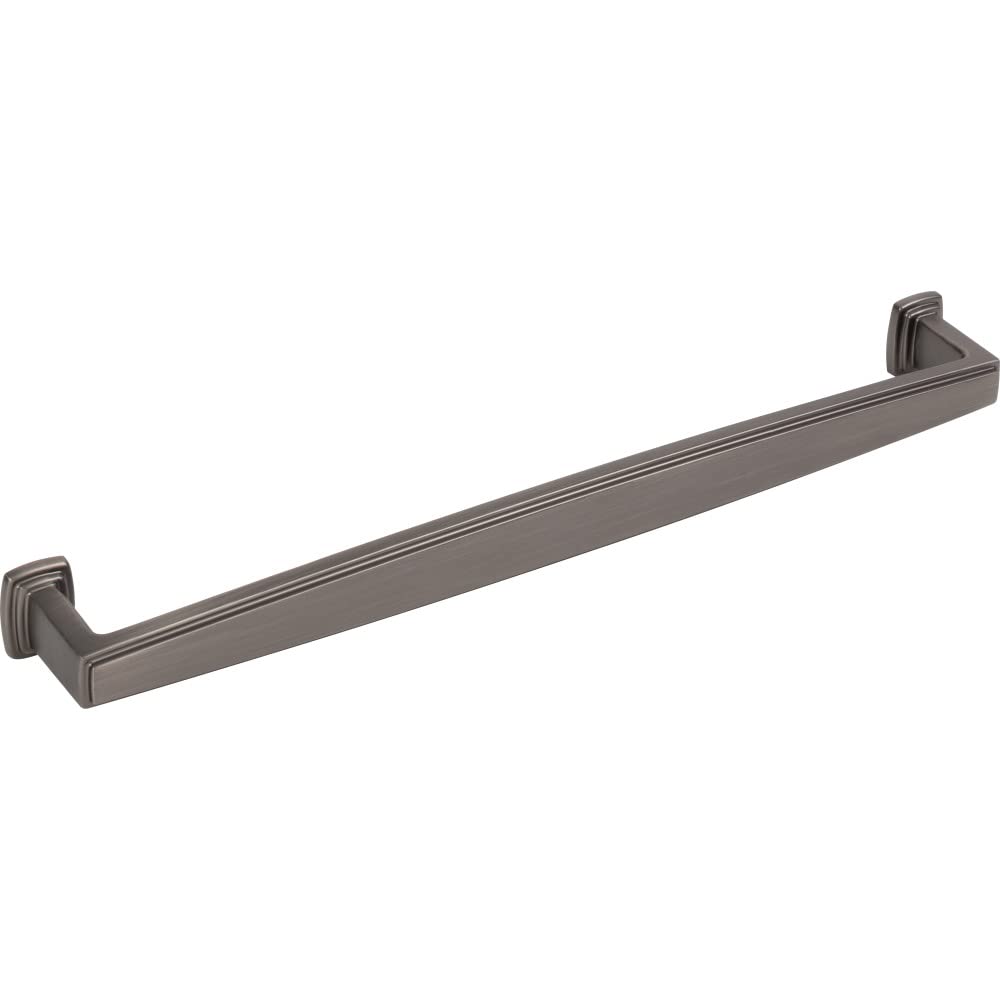 Jeffrey Alexander 171-12BNBDL 12" Center-to-Center Brushed Pewter Richard Appliance Handle