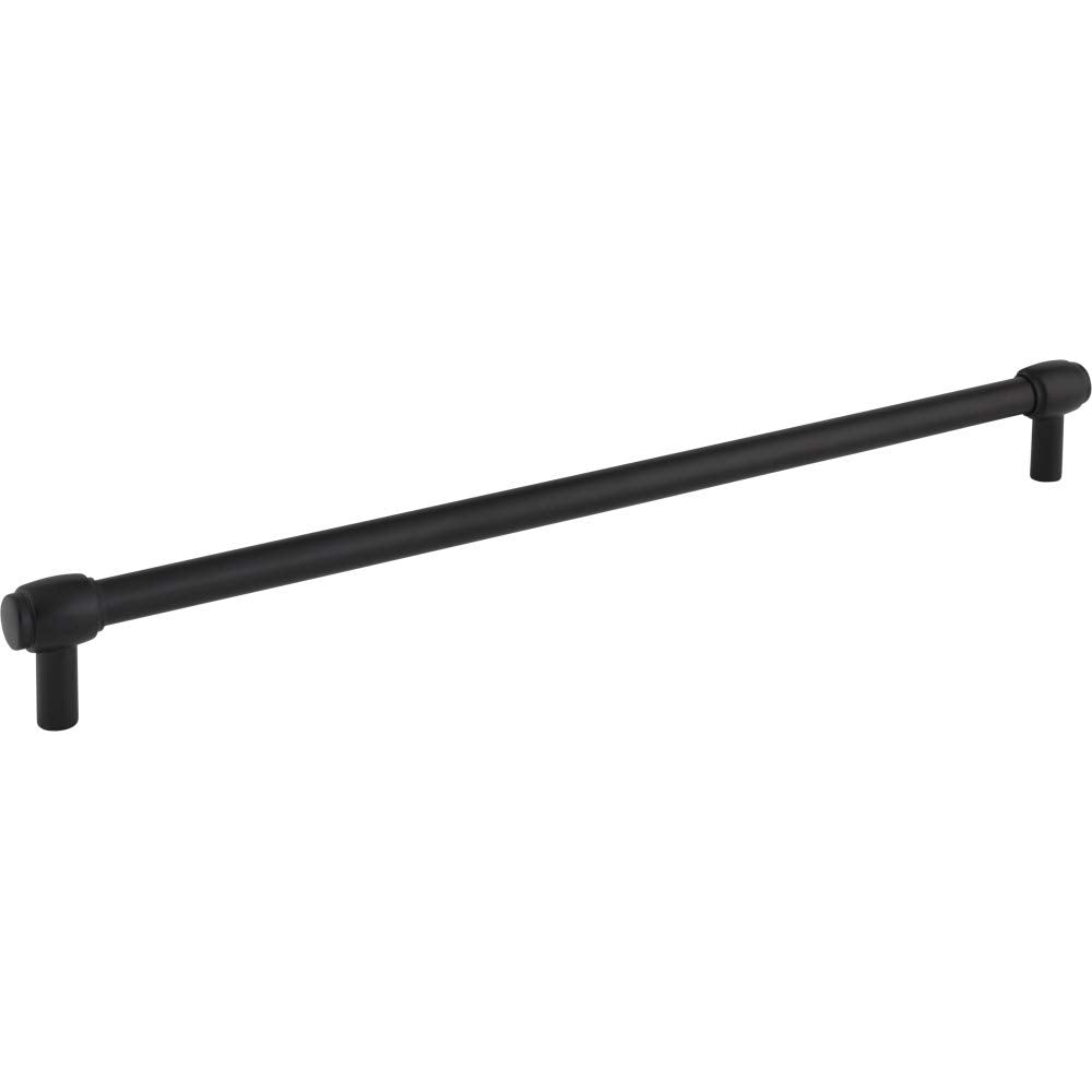 Jeffrey Alexander 885-305MB 305 mm Center-to-Center Matte Black Hayworth Cabinet Bar Pull