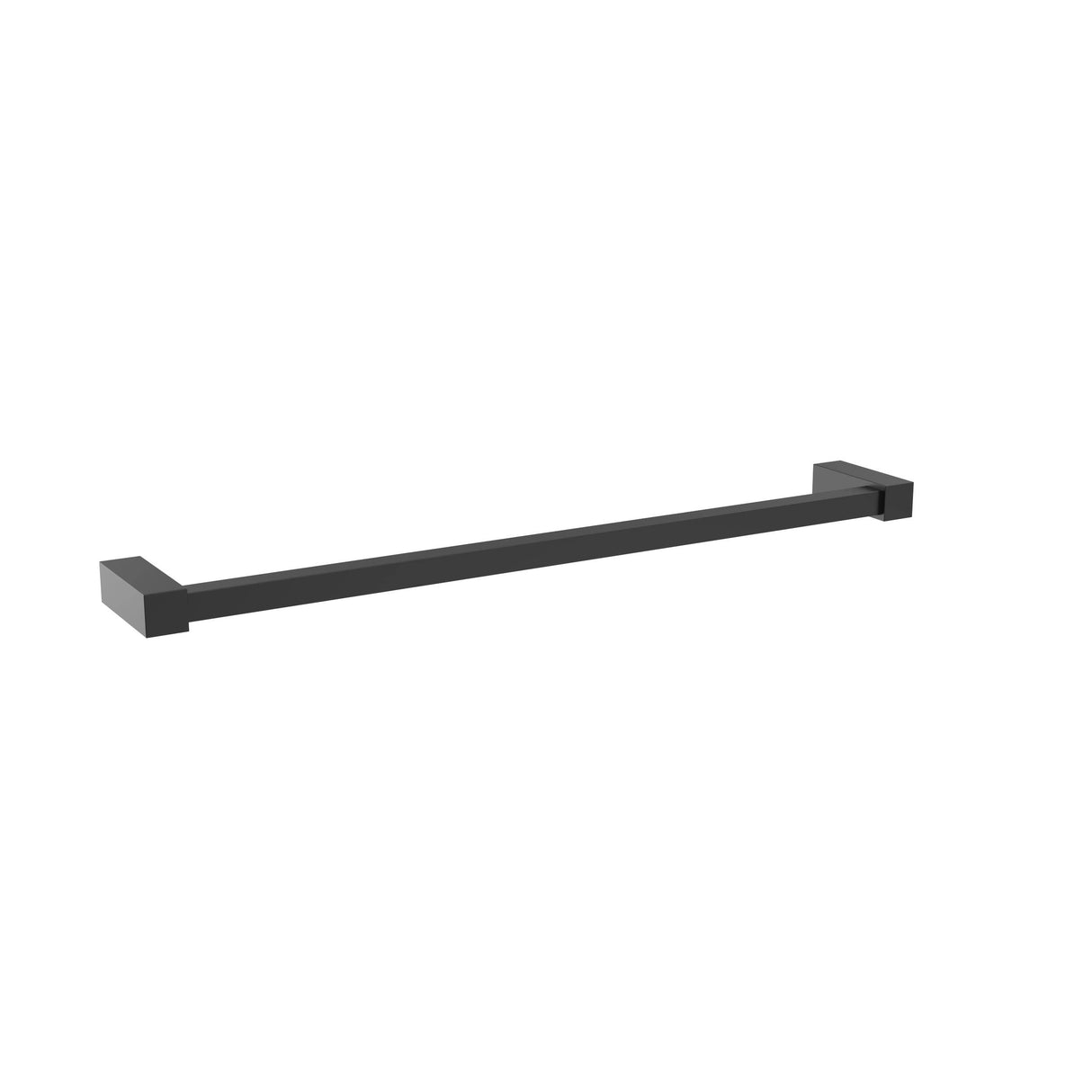Amerock BH36083MB Matte Black Towel Bar 18 in (457 mm) Towel Rack Monument Bathroom Towel Holder Bathroom Hardware Bath Accessories
