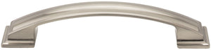 Jeffrey Alexander 435-128DACM 128 mm Center-to-Center Gun Metal Square Annadale Cabinet Pull