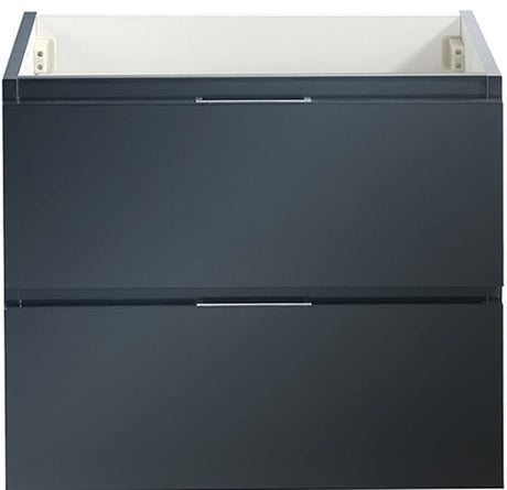 Fresca FCB8324GG Fresca Valencia 24" Dark Slate Gray Wall Hung Modern Bathroom Cabinet