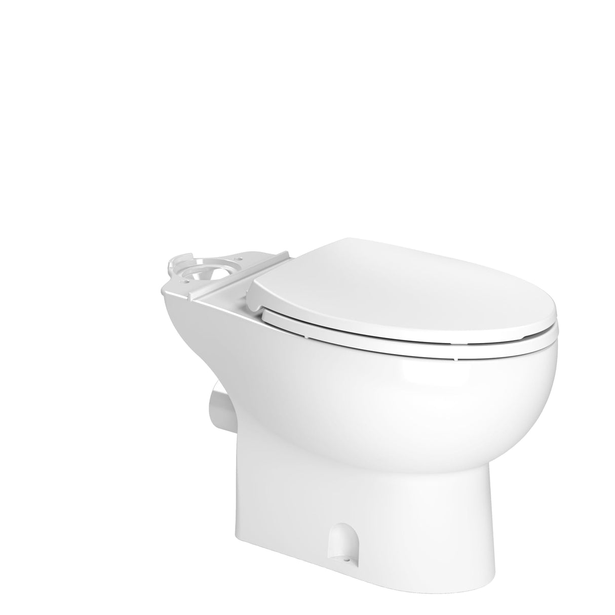 SANIFLO Elongated Toilet Bowl - Soft Close - Residential - White